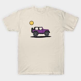 Purple Reign Wrangler with Sun T-Shirt